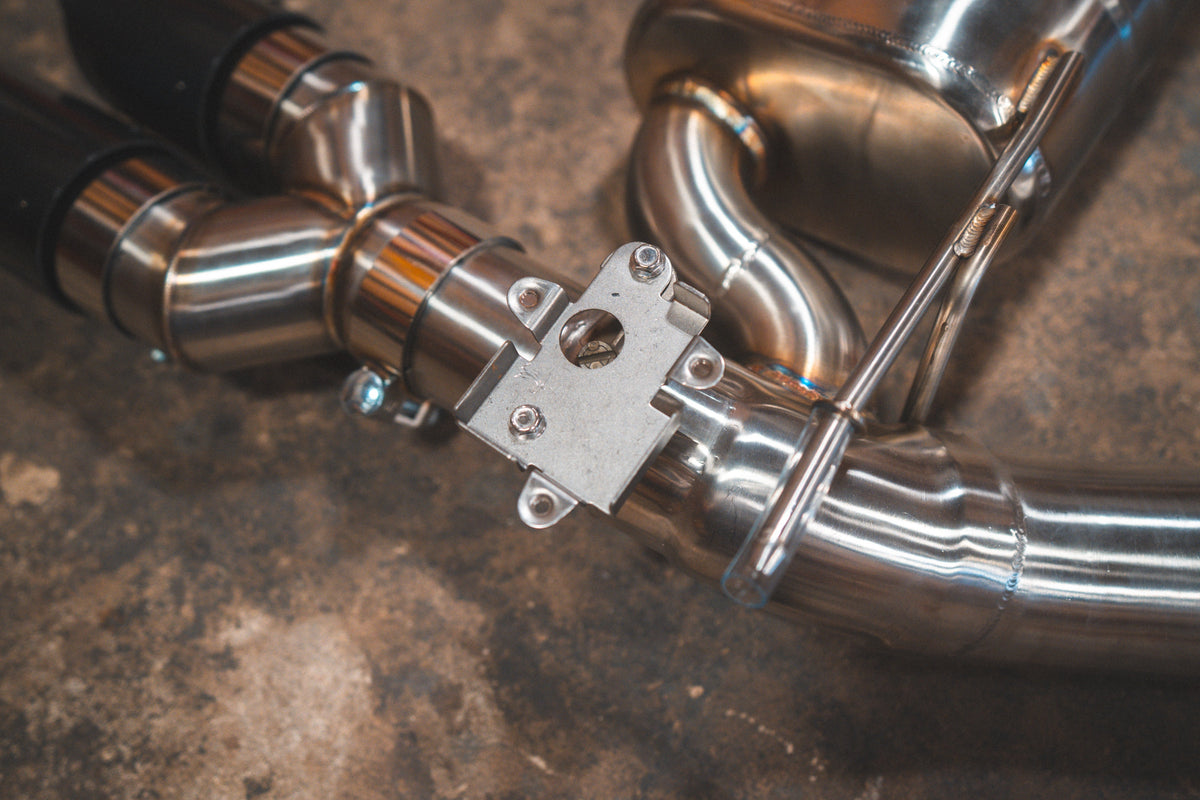 BMW F87 M2 Competition Equal Length Valved Sport Exhaust System - BMW.F87C.M2.VSES.BR.RC- DRIVEN - 11