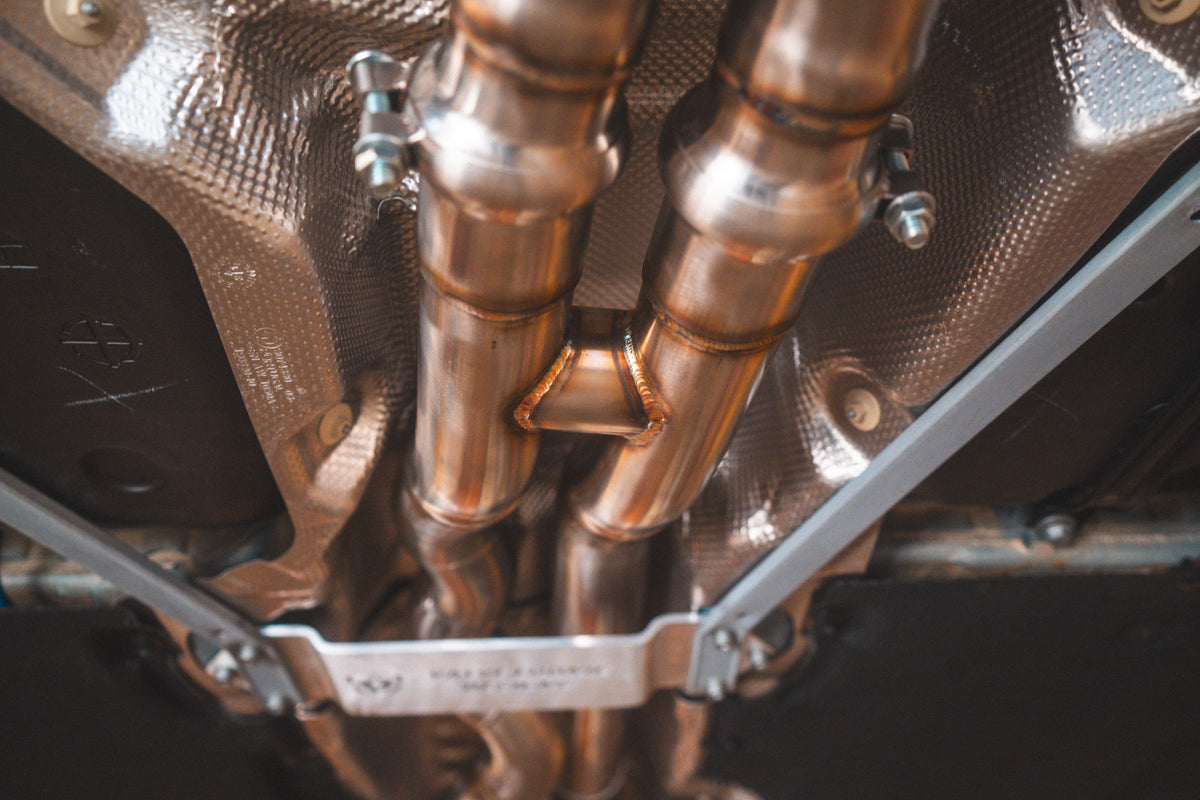 BMW F87 M2 Competition Equal Length Valved Sport Exhaust System - BMW.F87C.M2.VSES.BR.RC- DRIVEN - 29