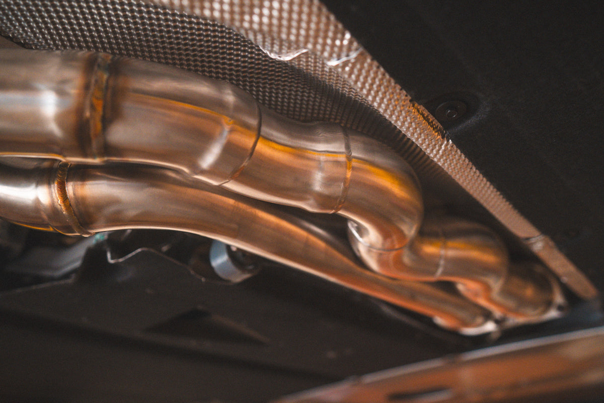 BMW F87 M2 Competition Equal Length Valved Sport Exhaust System - BMW.F87C.M2.VSES.BR.RC- DRIVEN - 28