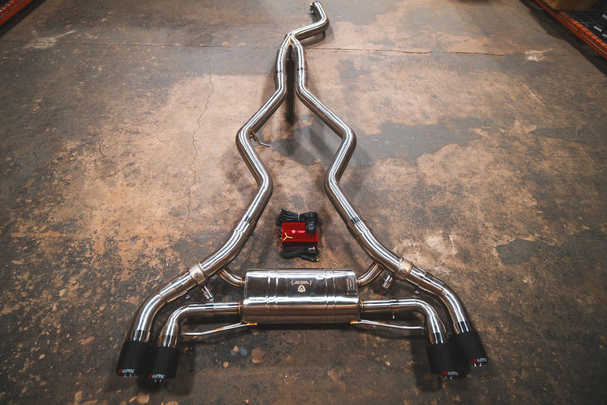 BMW M240i G42 Valved Sport Exhaust System - BMW.G42.M240i.VSES.BR.BRSH- DRIVEN - 1