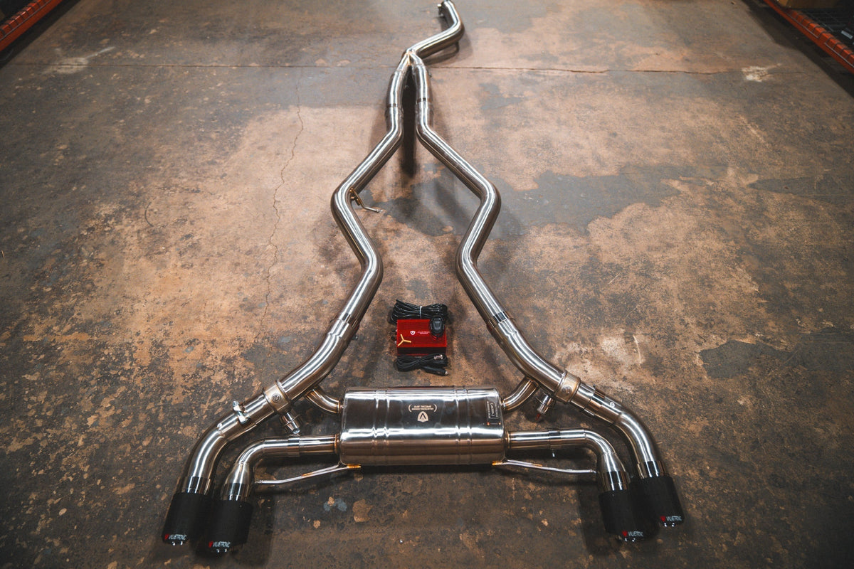 BMW M240i G42 Valved Sport Exhaust System - BMW.G42.M240i.VSES.BR.BRSH- DRIVEN - 4