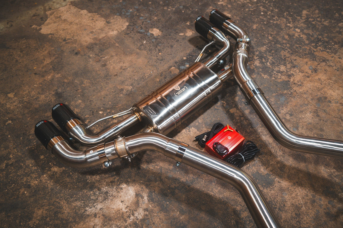 BMW M240i G42 Valved Sport Exhaust System - BMW.G42.M240i.VSES.BR.BRSH- DRIVEN - 7