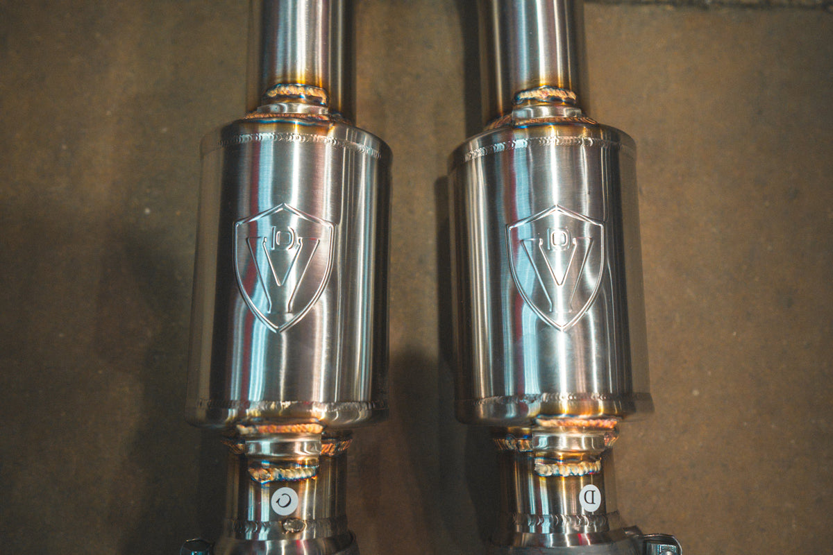 BMW E9x M3 Valved Sport Exhaust System (V2) - BMW.E9X.M3.AXL.BR.RC- DRIVEN - 10
