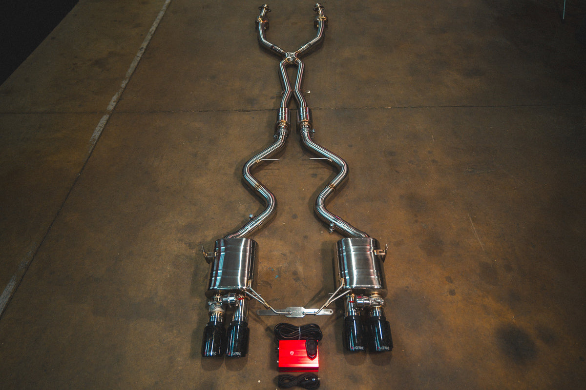 BMW E9x M3 Valved Sport Exhaust System (V2) - BMW.E9X.M3.VSES.2CC.BR.FC- DRIVEN - 17