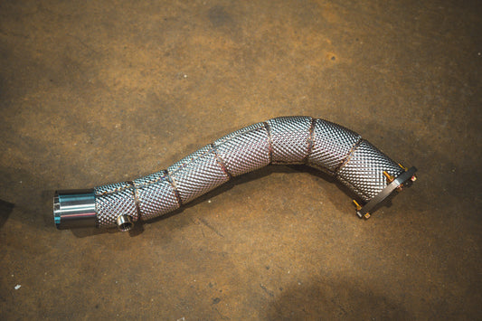 Ferrari California 4.3 V8 Free Flow Front Pipes - FER.CALI.43.FF.BR- DRIVEN - 2