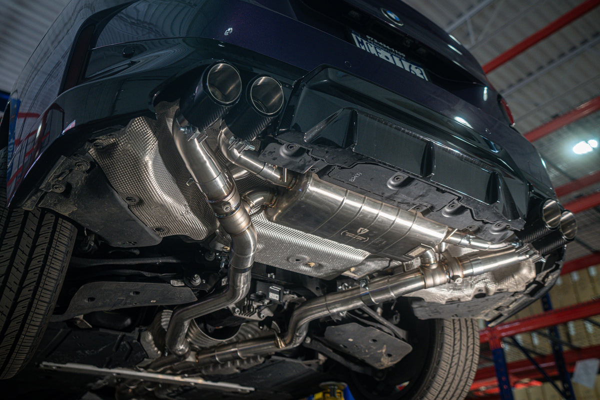 BMW M240i G42 Valved Sport Exhaust System - BMW.G42.M240i.VSES.BR.BRSH- DRIVEN - 13