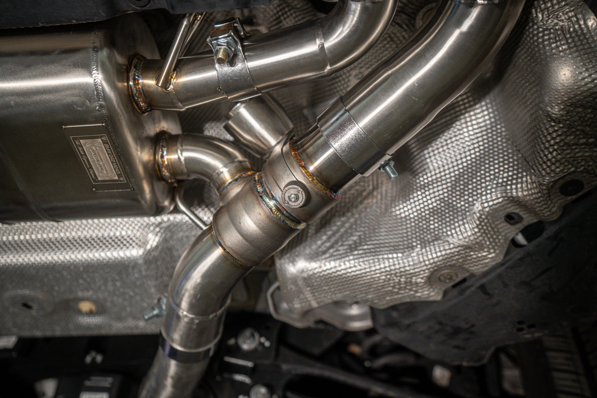 BMW M240i G42 Valved Sport Exhaust System - BMW.G42.M240i.VSES.BR.BRSH- DRIVEN - 16