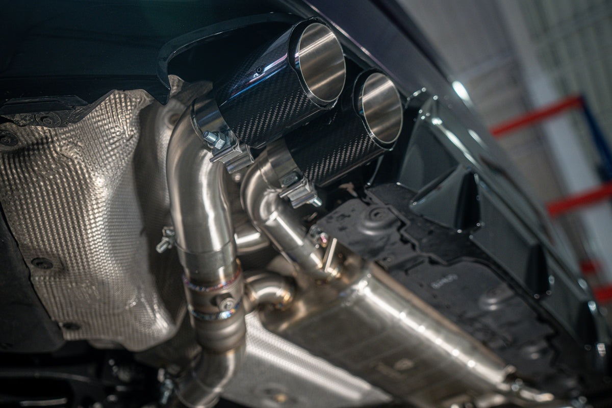 BMW M240i G42 Valved Sport Exhaust System - BMW.G42.M240i.VSES.BR.BRSH- DRIVEN - 15
