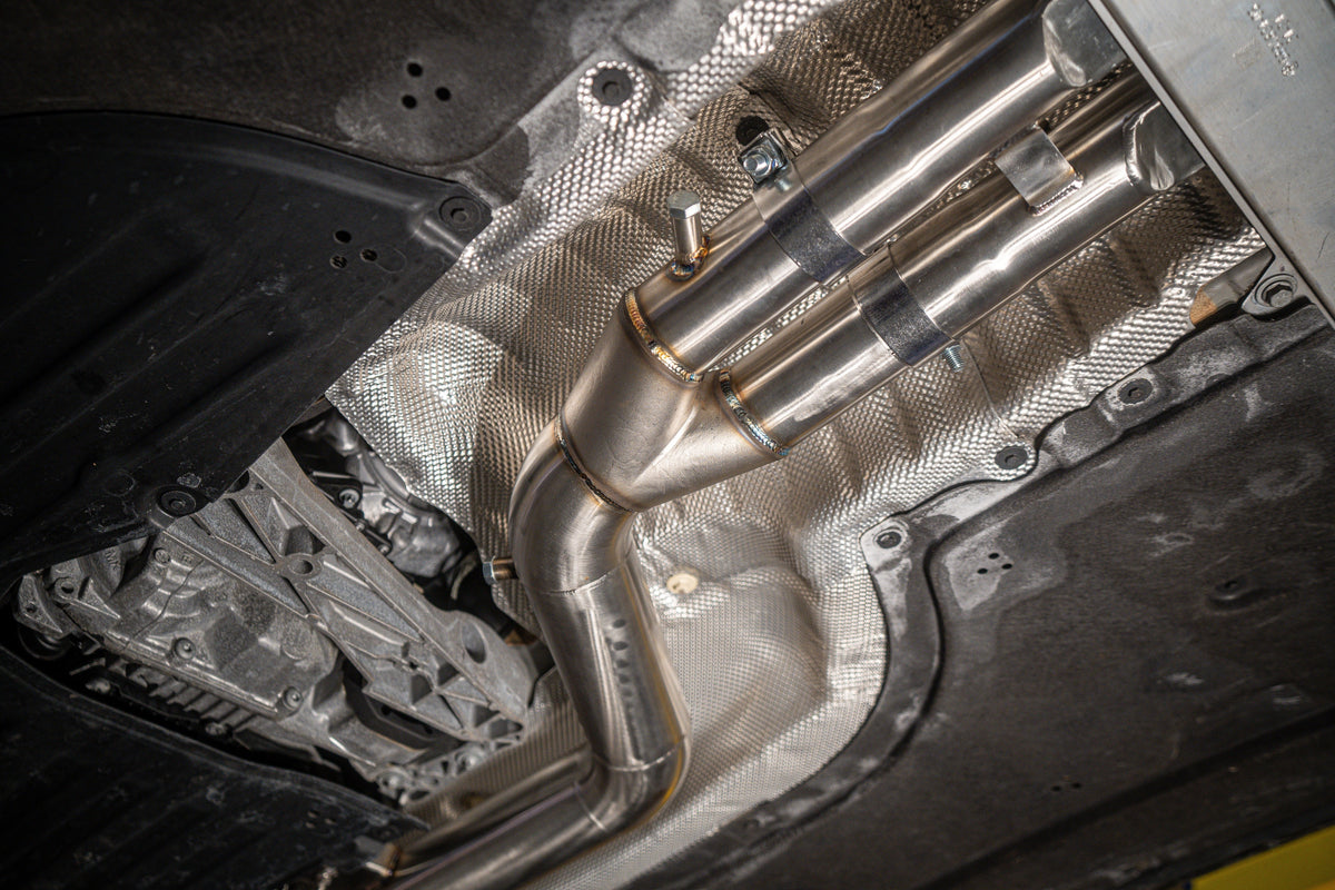BMW M240i G42 Valved Sport Exhaust System - BMW.G42.M240i.VSES.BR.BRSH- DRIVEN - 20