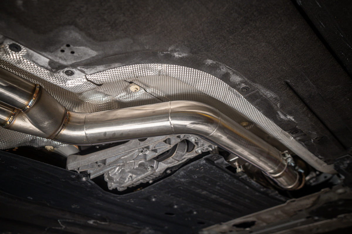 BMW M240i G42 Valved Sport Exhaust System - BMW.G42.M240i.VSES.BR.BRSH- DRIVEN - 21