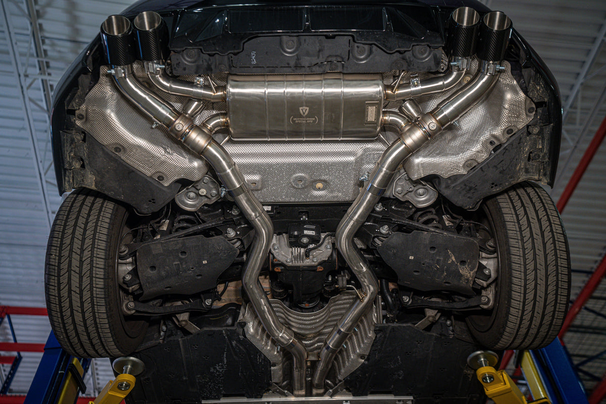 BMW M240i G42 Valved Sport Exhaust System - BMW.G42.M240i.VSES.BR.BRSH- DRIVEN - 23
