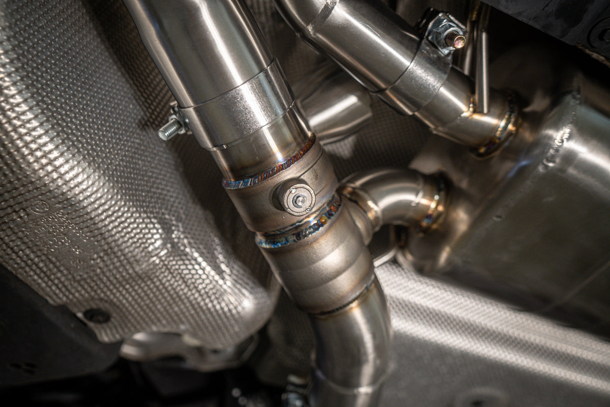 BMW M240i G42 Valved Sport Exhaust System - BMW.G42.M240i.VSES.BR.BRSH- DRIVEN - 22