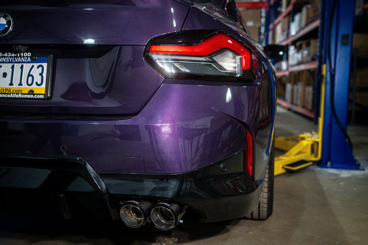 BMW M240i G42 Valved Sport Exhaust System - BMW.G42.M240i.VSES.BR.BRSH- DRIVEN - 26