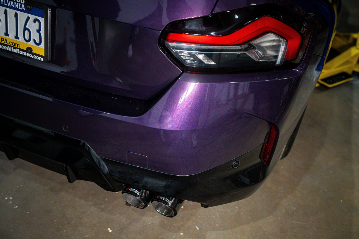 BMW M240i G42 Valved Sport Exhaust System - BMW.G42.M240i.VSES.BR.BRSH- DRIVEN - 28