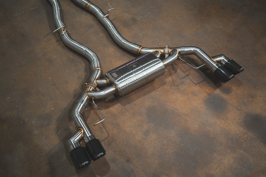 BMW X3 / X4 M40i Valved Sport Exhaust System - BMW.G01.M40i.VSES.BR.BLK-BMW.G01.M40i.VSES.BR.RC- DRIVEN - 2
