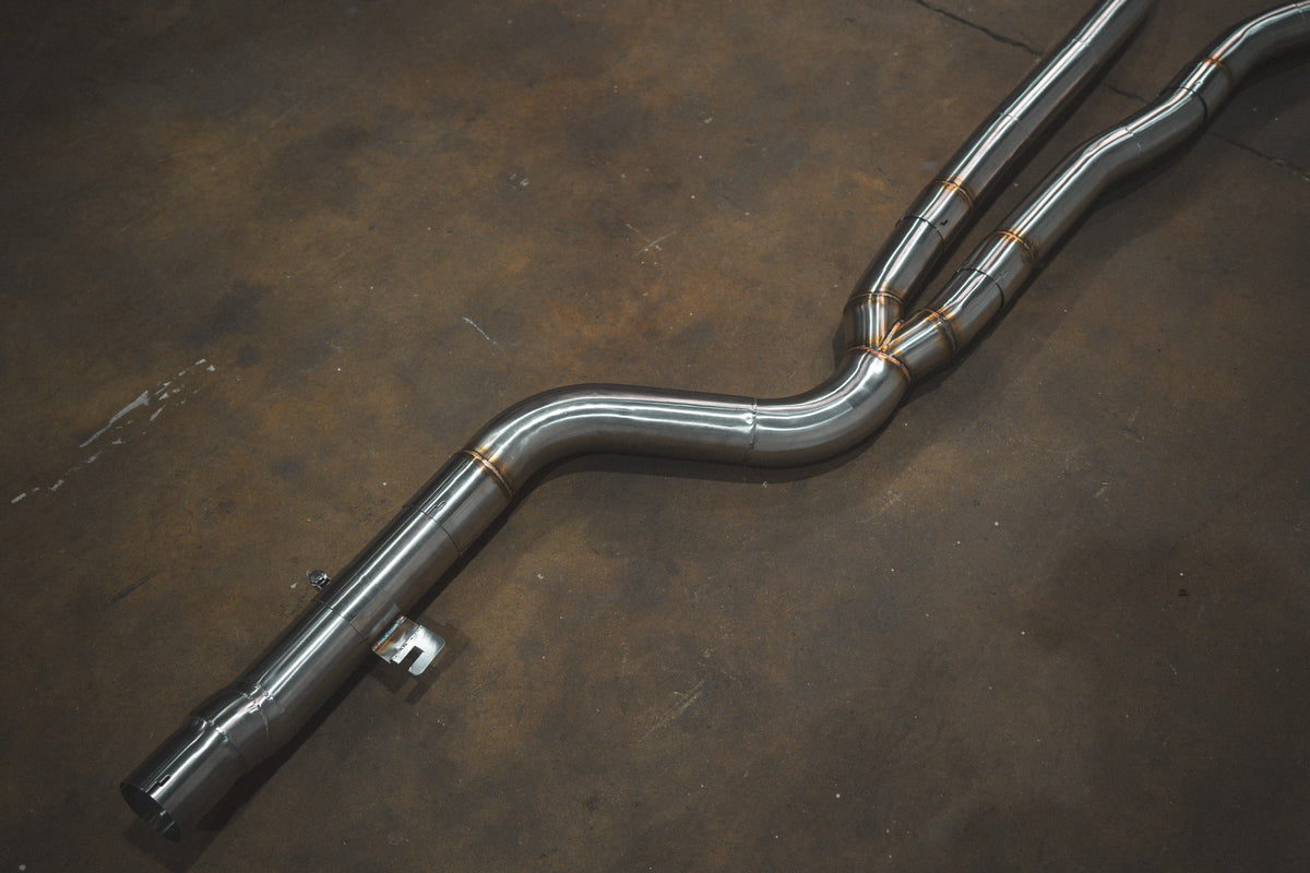 BMW X3 / X4 M40i Valved Sport Exhaust System - BMW.G01.M40i.VSES.BR.BLK- DRIVEN - 10
