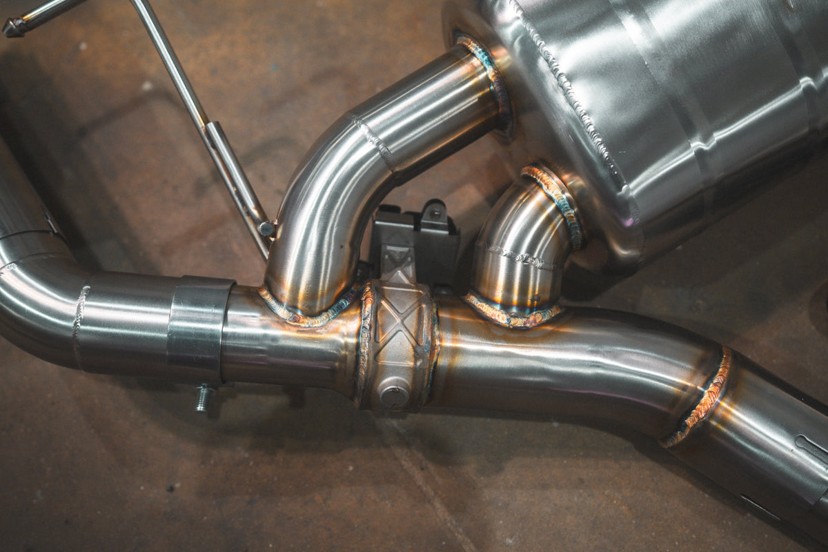 BMW X3 / X4 M40i Valved Sport Exhaust System - BMW.G01.M40i.VSES.BR.BLK- DRIVEN - 4