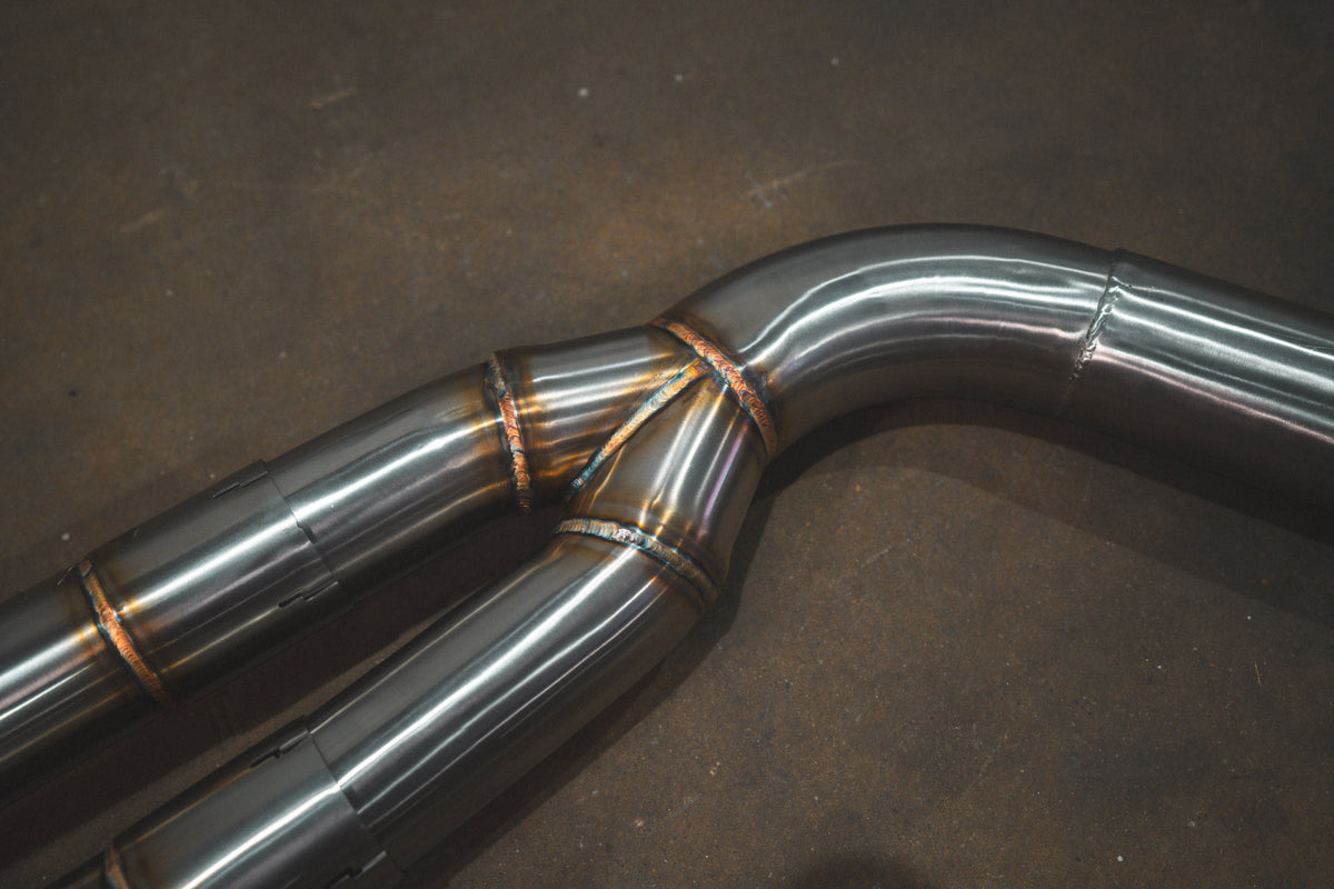 BMW X3 / X4 M40i Valved Sport Exhaust System - BMW.G01.M40i.VSES.BR.BLK- DRIVEN - 11