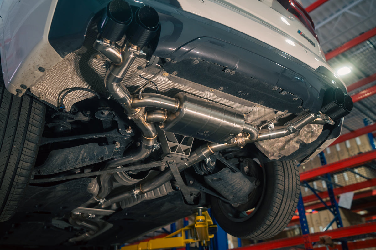 BMW X3 / X4 M40i Valved Sport Exhaust System - BMW.G01.M40i.VSES.BR.BLK- DRIVEN - 18