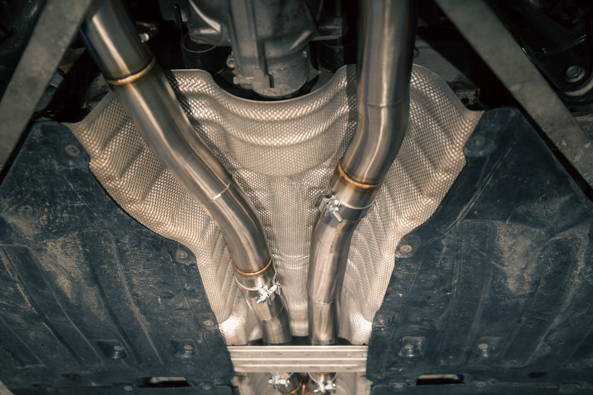 BMW X3 / X4 M40i Valved Sport Exhaust System - BMW.G01.M40i.VSES.BR.BLK- DRIVEN - 21