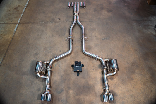 Dodge Charger / Challenger V8 Valved Sport Exhaust System - DOD.CHA.CHL.VSES.BR-DOD.CHA.CHL.VSES.TI- DRIVEN - 2