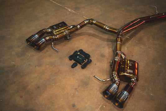 Valvetronic Valved Sport Exhaust System for Porsche Macan - POR.95B.MAC.VSES.TI- DRIVEN - 2