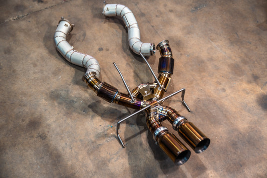 Mclaren 750S F1 Race Exhaust System - MAC.750S.F1.TI-MAC.750S.F1.FF.TI- DRIVEN - 2