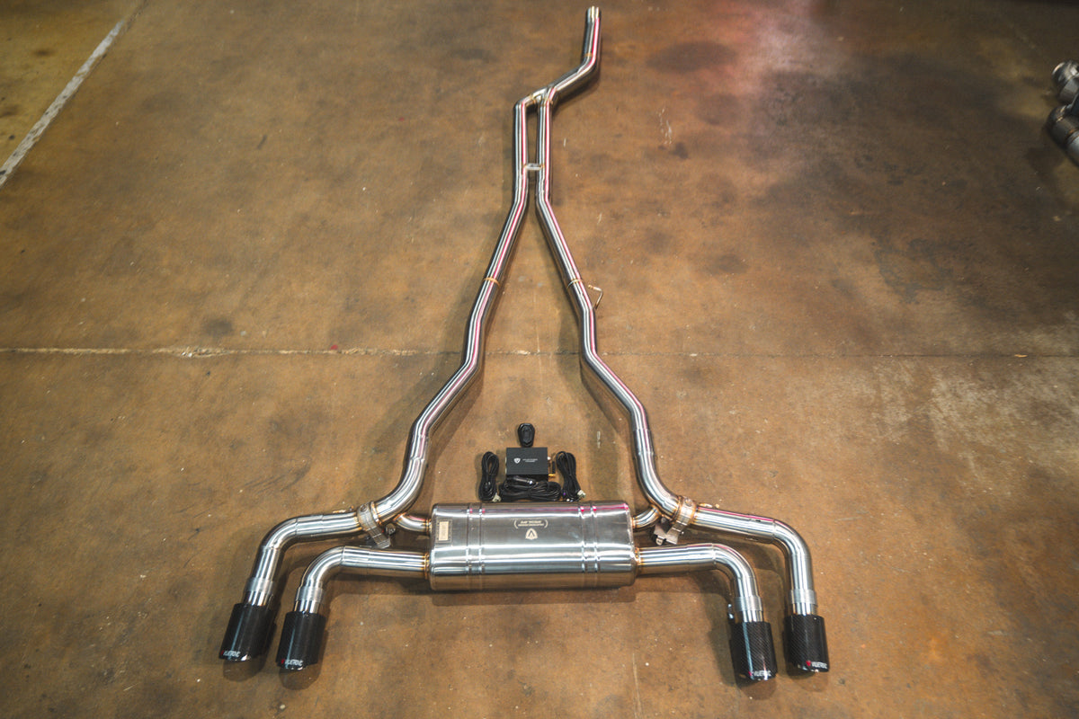BMW G30 530i / 540i Valved Sport Exhaust system - BMW.G30.530i.VSES.BR.RC- DRIVEN - 1