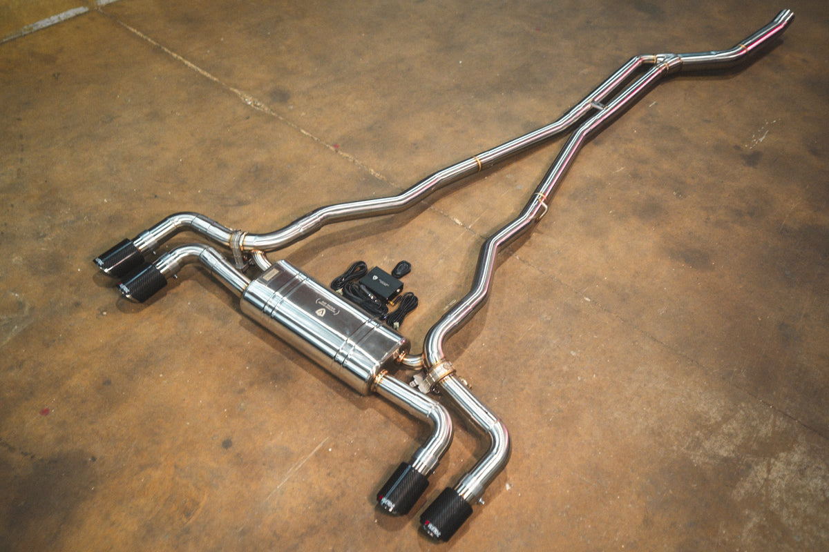 BMW G30 530i / 540i Valved Sport Exhaust system - BMW.G30.530i.VSES.BR.RC- DRIVEN - 2