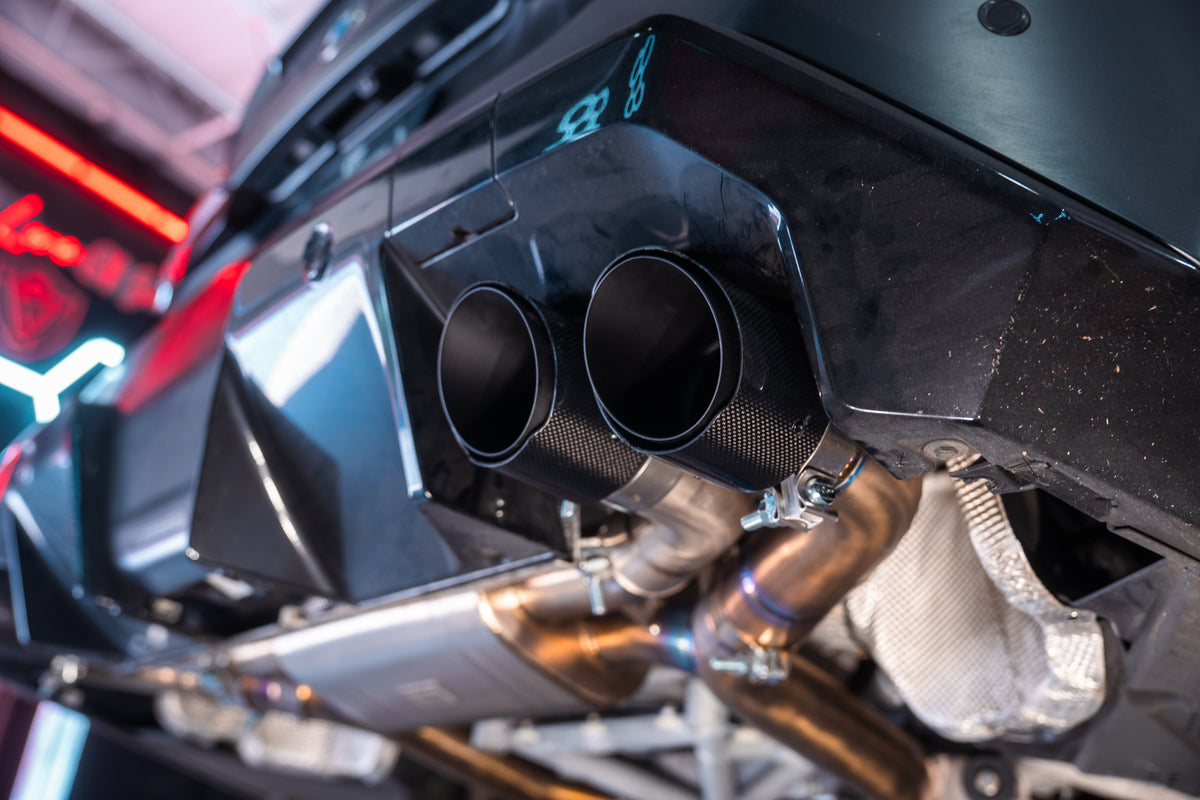 BMW G90/G99 M5 Valved Sport Exhaust System - BMW.G90.M5.VSES.TI.TIBRT- DRIVEN - 12