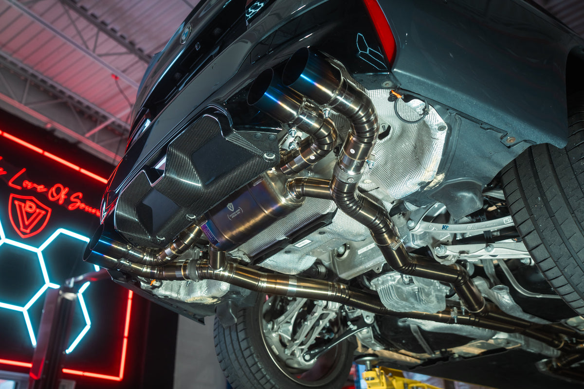 BMW F90 M5 Valved Sport Exhaust System - BMW.F9X.M5.M8.VSES.BR.BRSH- DRIVEN - 14