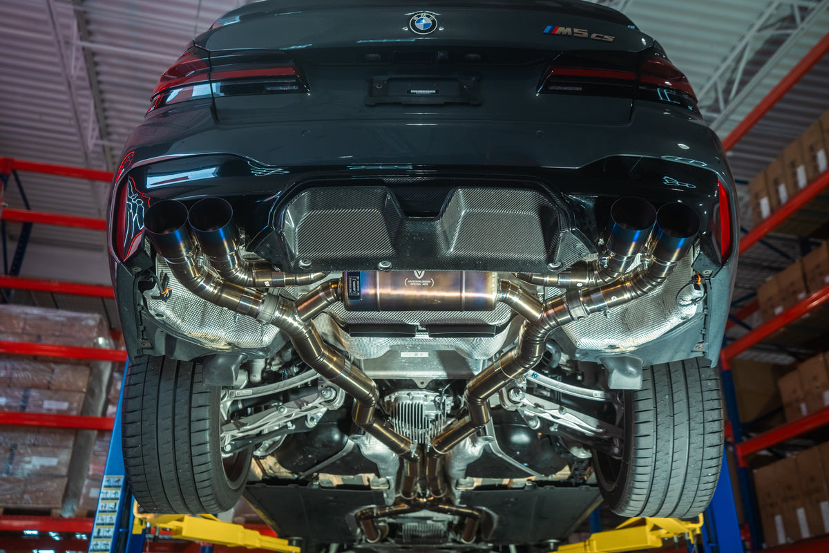 BMW F90 M5 Valved Sport Exhaust System - BMW.F9X.M5.M8.VSES.BR.BRSH- DRIVEN - 15