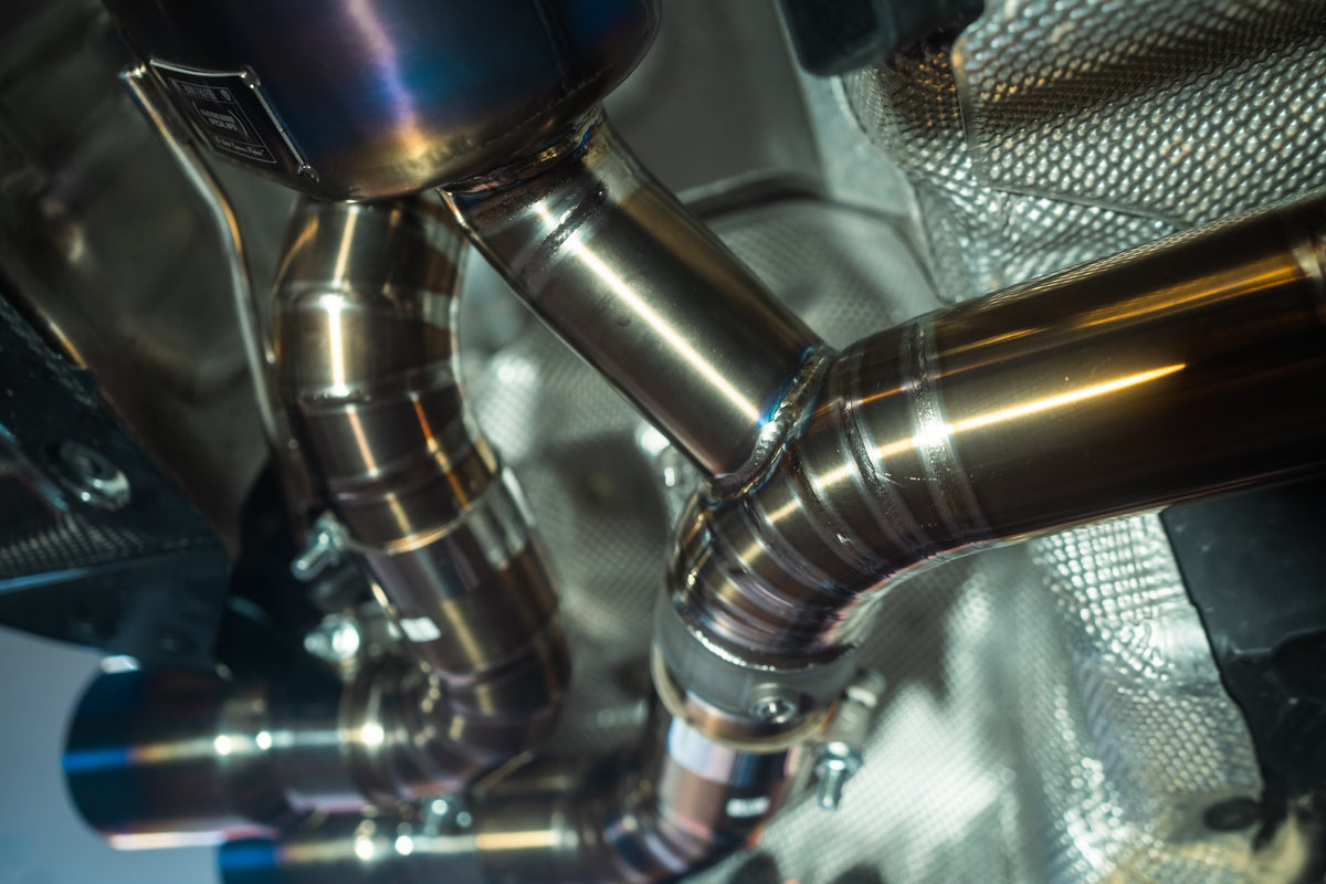 BMW F90 M5 Valved Sport Exhaust System - BMW.F9X.M5.M8.VSES.BR.BRSH- DRIVEN - 18