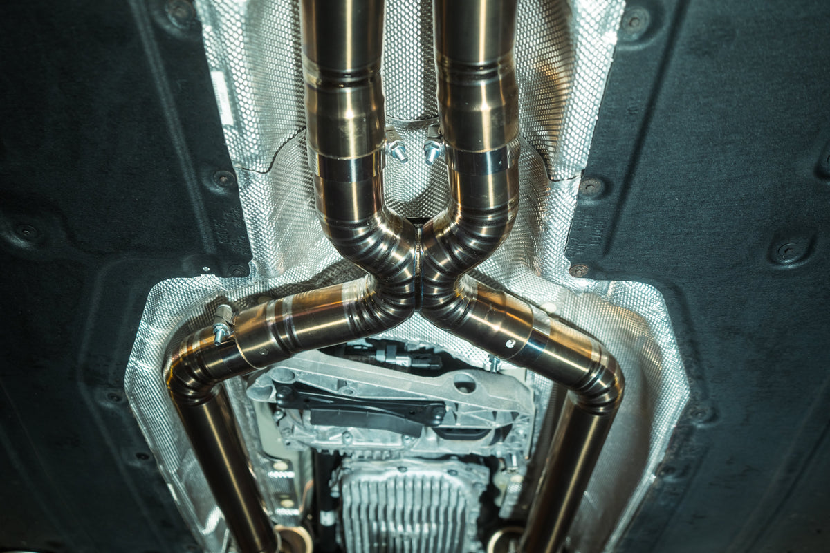 BMW F90 M5 Valved Sport Exhaust System - BMW.F9X.M5.M8.VSES.BR.BRSH- DRIVEN - 19