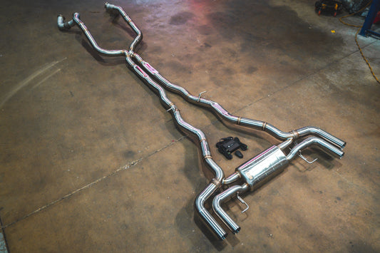 Alpina B8 / BMW G16 M850i Valved Sport Exhaust System - BMW.G16.M850i.VSES.BR-BMW.G16.M850i.VSES.TI-BMW.G16.M850i.VSES.FF.BR-BMW.G16.M850i.VSES.FF.TI- DRIVEN - 2