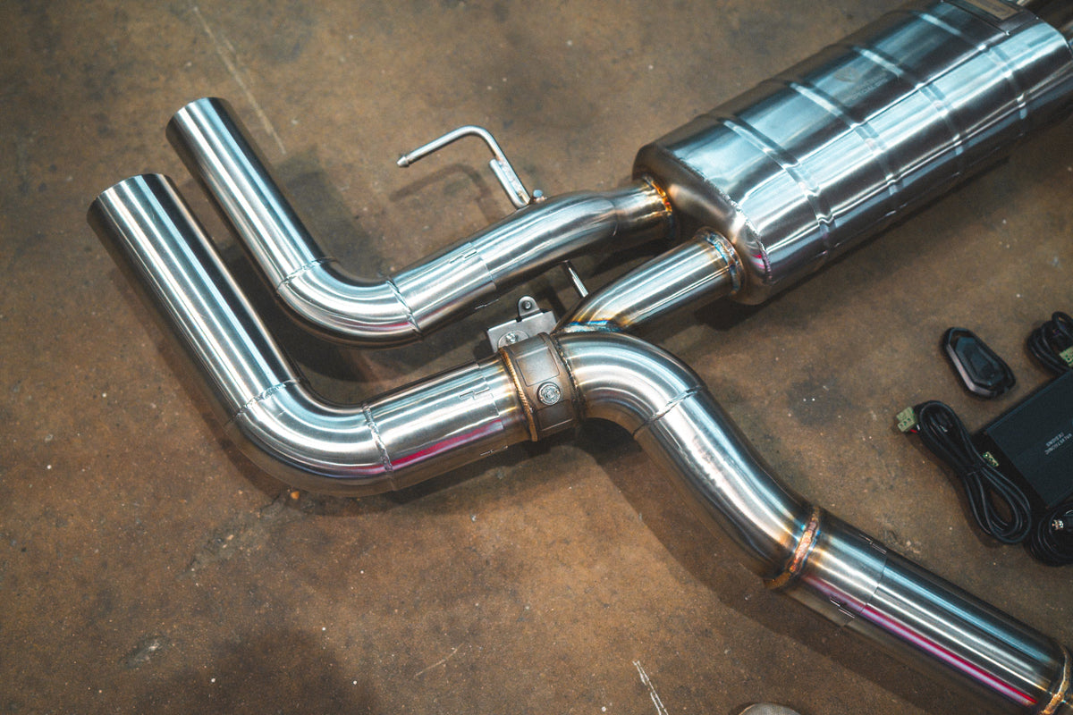 Alpina B8 / BMW G16 M850i Valved Sport Exhaust System - BMW.G16.M850i.VSES.BR- DRIVEN - 9