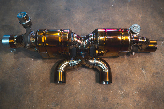 Valvetronic Valved Sport Exhaust System for Porsche 991.2 Carrera - POR.991.2.CAR.VSES.TI-POR.991.2.CAR.VSES.FFH.TI- DRIVEN - 2