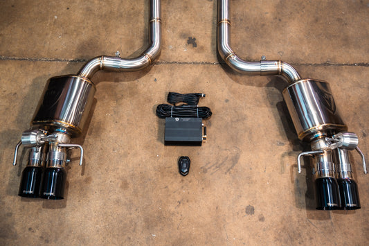 Lexus RC F Valved Sport Exhaust System - LEX.RCF.VSES.BR- DRIVEN - 2