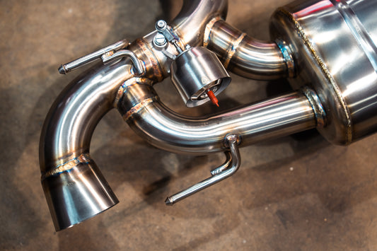 Mercedes SLS AMG Valved Sport Exhaust System - MER.SLS.AMG.VSES.BR- DRIVEN - 2