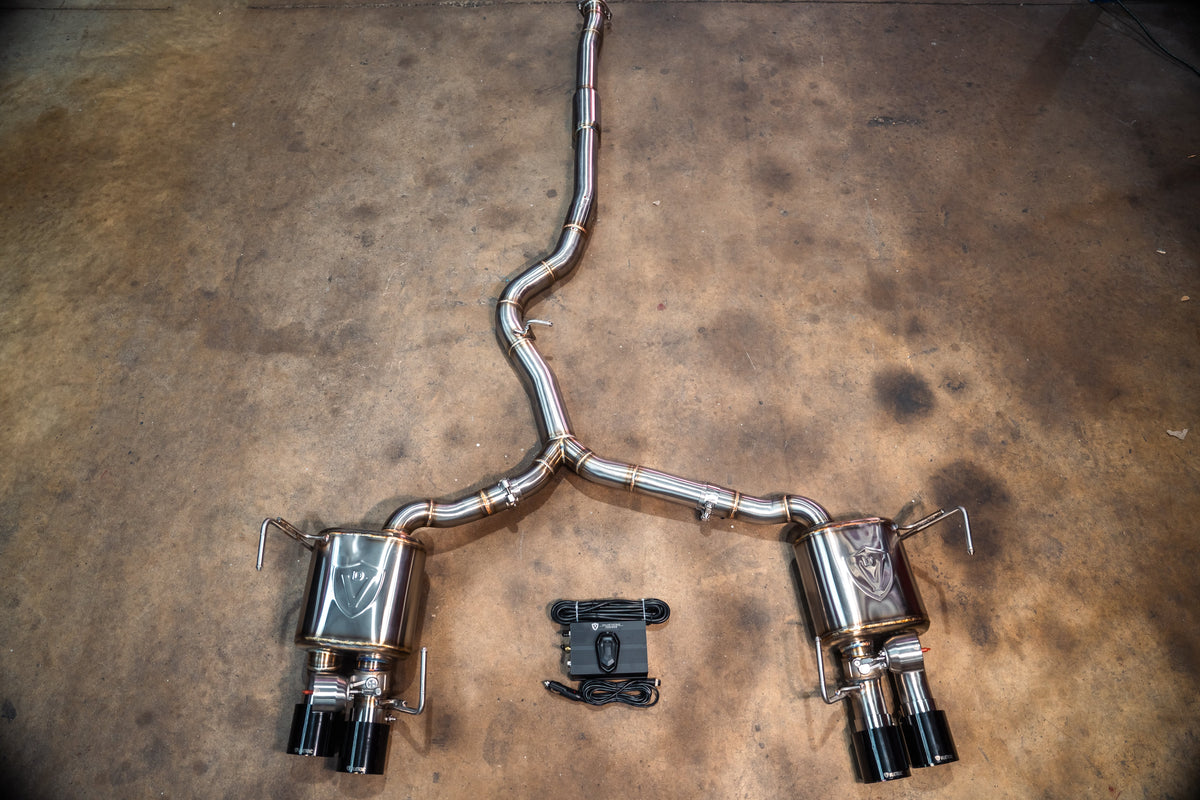 Valvetronic Designs SHUTO™ Valved Catback Exhaust for Subaru WRX / STI (FA20) - SUB.FA20.WRX.VSES.BR- DRIVEN - 1