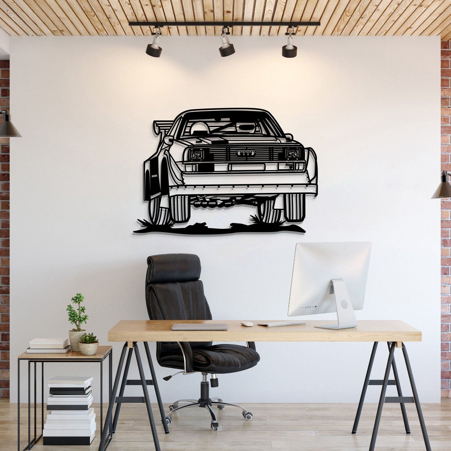 S1 Group B Perspective Metal Car Wall Art - MT1140 - MT1140B69L-MT1140B80L-MT1140B99L-MT1140B115L-MT1140B140L- DRIVEN - 1