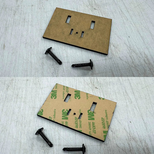 Custom Mounting Plate for Car DVR Rear Camera (Wolfbox, FitcamX, etc) - 2024+ Land Cruiser / GX 550 - sfbWBMT- DRIVEN - 2