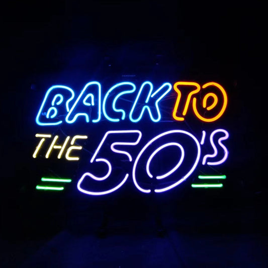 Back to The 50's Neon Light Signs - MEX126- DRIVEN - 2