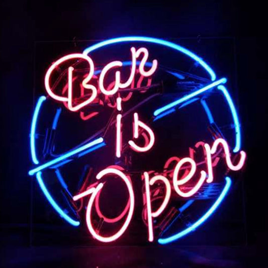 Bar is Open Neon Sign - MEX272- DRIVEN - 2