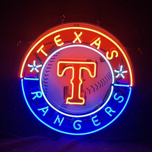 Texas Rangers Neon Signs Light - MEX184- DRIVEN - 2