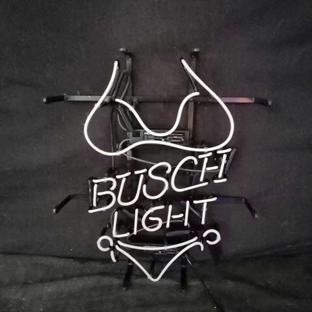 Blue Bikini Sets Busch Light Neon Light Sign - ME007C- DRIVEN - 3