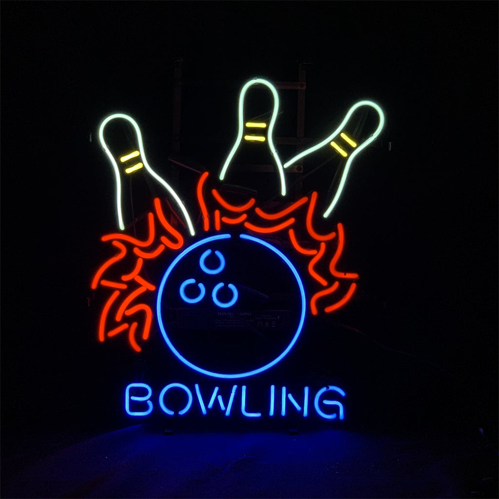 Bowling Balls Neon Signs - ME610- DRIVEN - 2