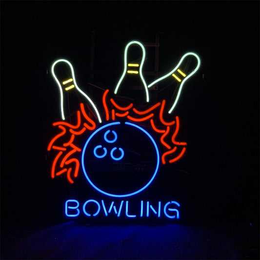 Bowling Balls Neon Signs - ME610- DRIVEN - 2