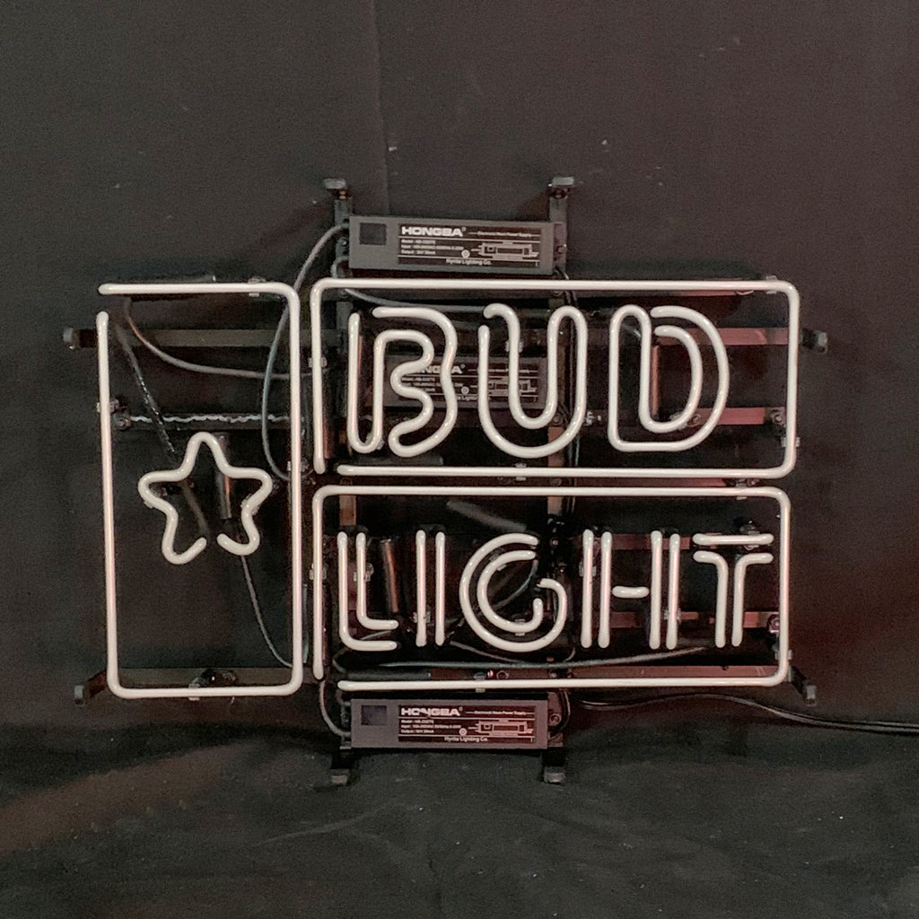 Bud Light Star Beer Neon Light Sign - ME348- DRIVEN - 3