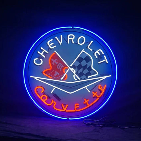 Chevrolet Corvette Auto Car Neon Signs - CN053- DRIVEN - 2